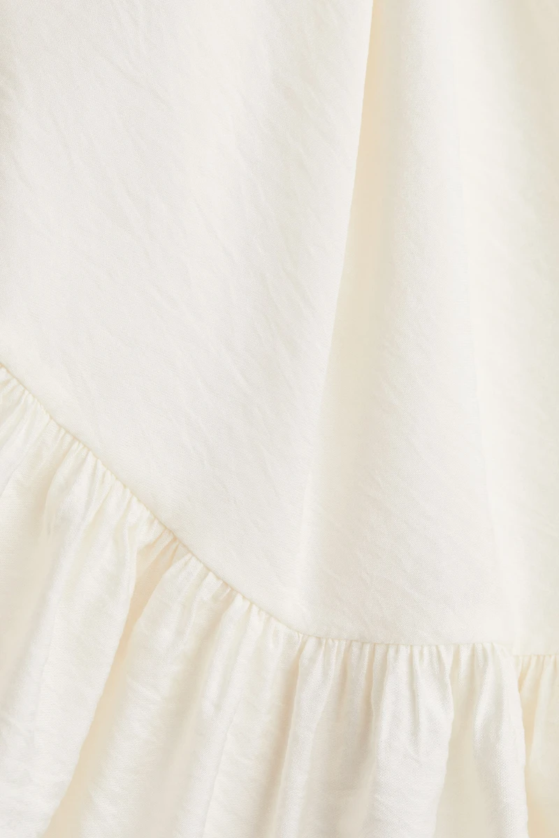 Ruffle-Detail Sleeveless Dress