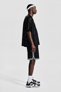 Loose-Fit Printed Sports Shirt with DryMove™