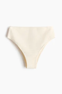 High Waist Cheeky Bikini Bottoms