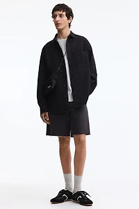 Baggy denim shorts
