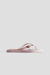 Flip-Flops with Printed Design