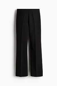 Flared Creased Pants