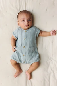 Cotton Muslin Romper Suit