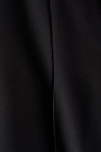 Wide Crease-Front Joggers