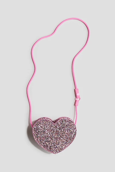 Heart-Shaped Crossbody Bag