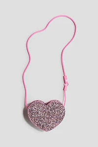 Heart-Shaped Crossbody Bag