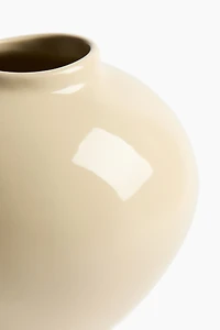 Vase irrégulier en grès cérame