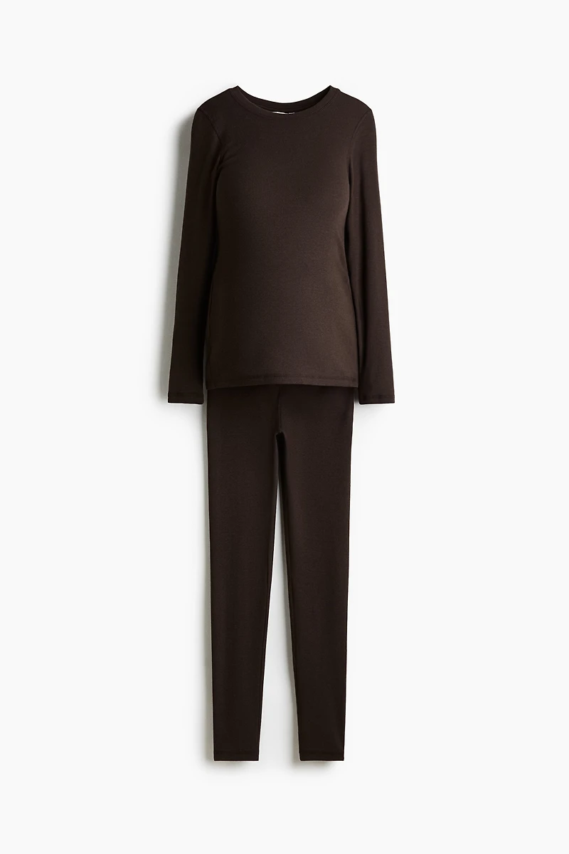 MAMA Ensemble côtelé 2 pièces