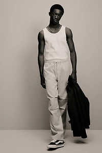 Pantalon Coupe Flottante en sergé