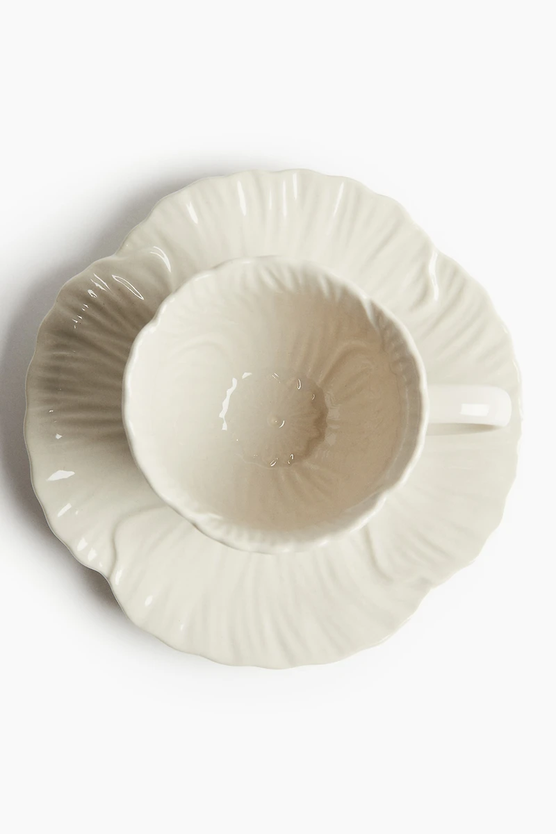 Espresso Cup and Saucer