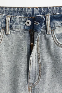 Jean Taille Basse Coupe Flottante Jambes Larges