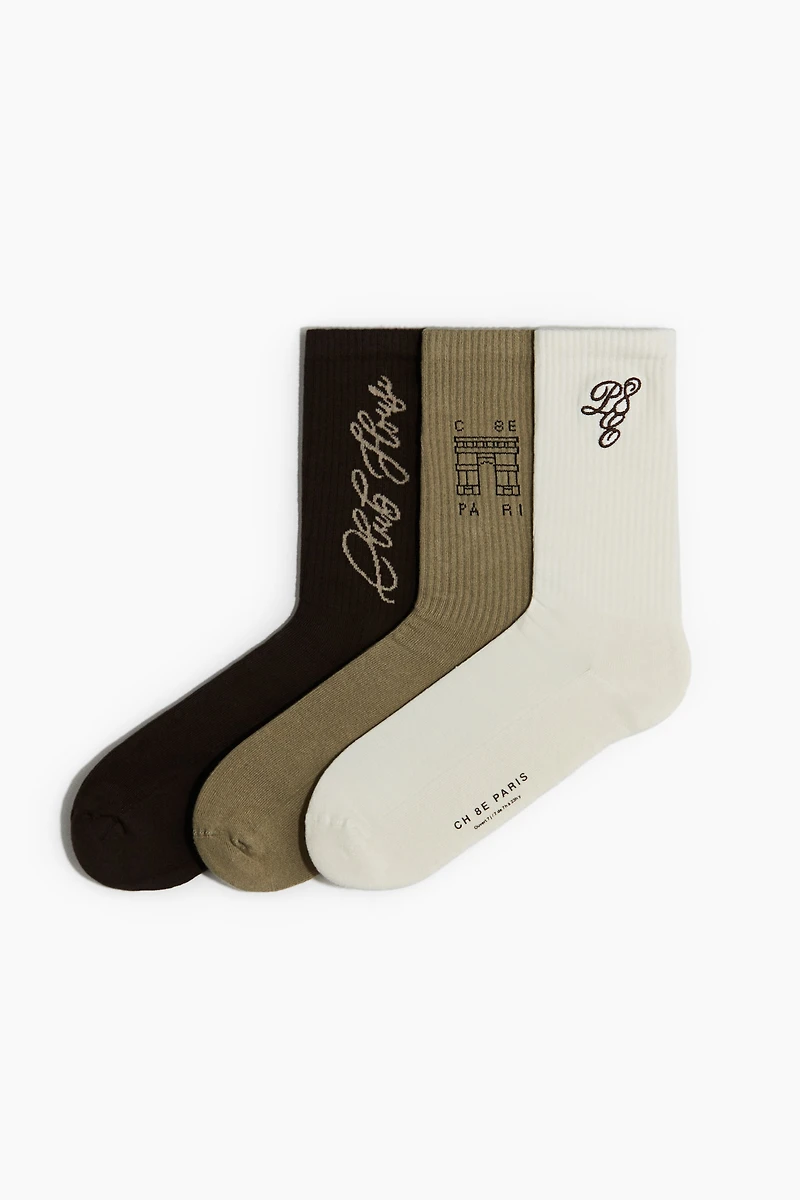 3-Pack Socks