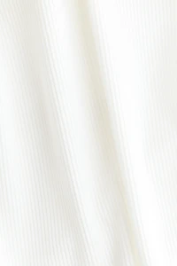 Rib-Knit Off-the-Shoulder Top