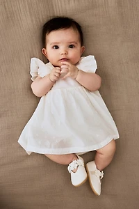 Ruffle-trimmed Bodysuit Dress