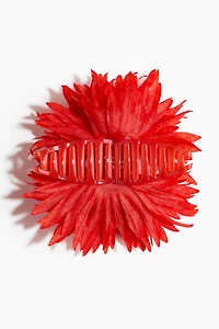 Pince à cheveux d'aspect fleur
