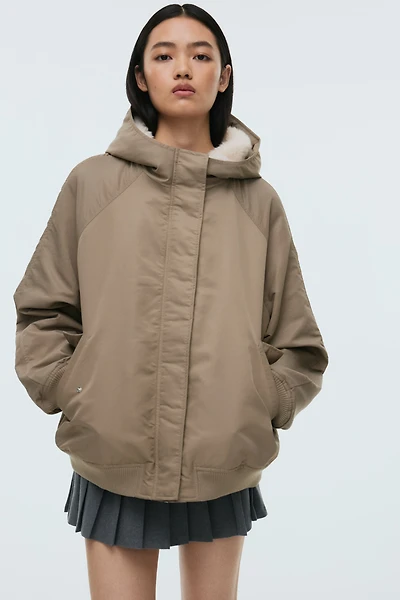 Blouson d'aviateur grande taille