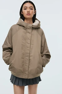 Blouson d'aviateur grande taille