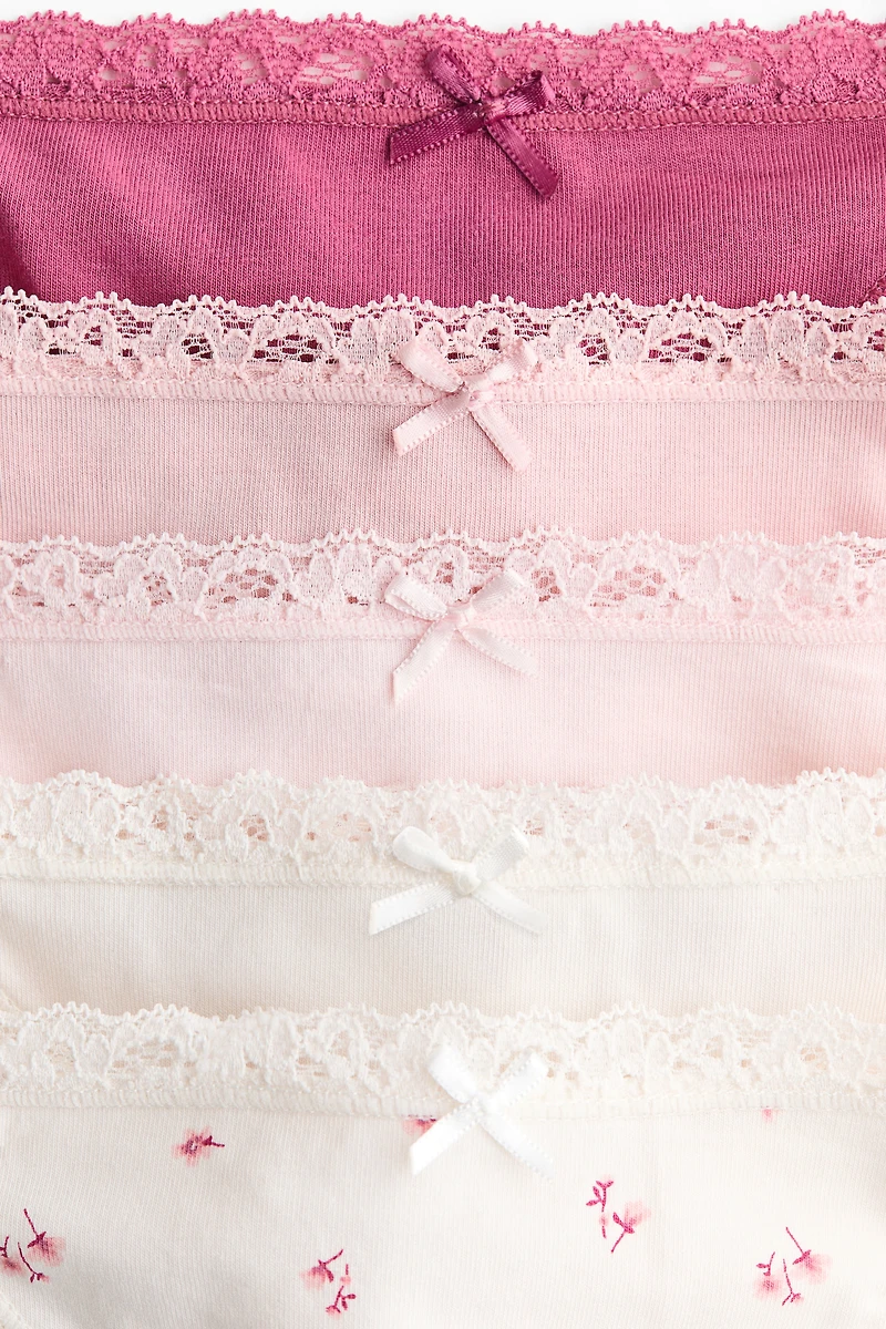 5-Pack Cotton Thong Briefs