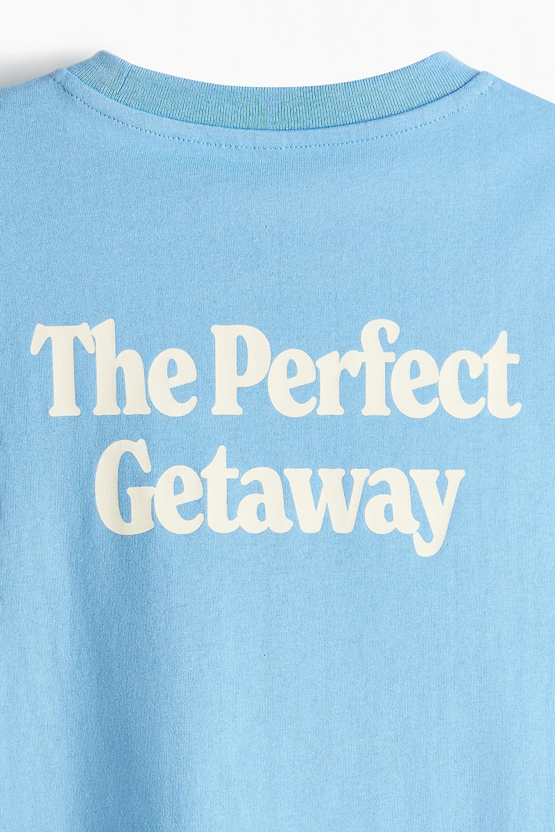 Printed Cotton T-Shirt