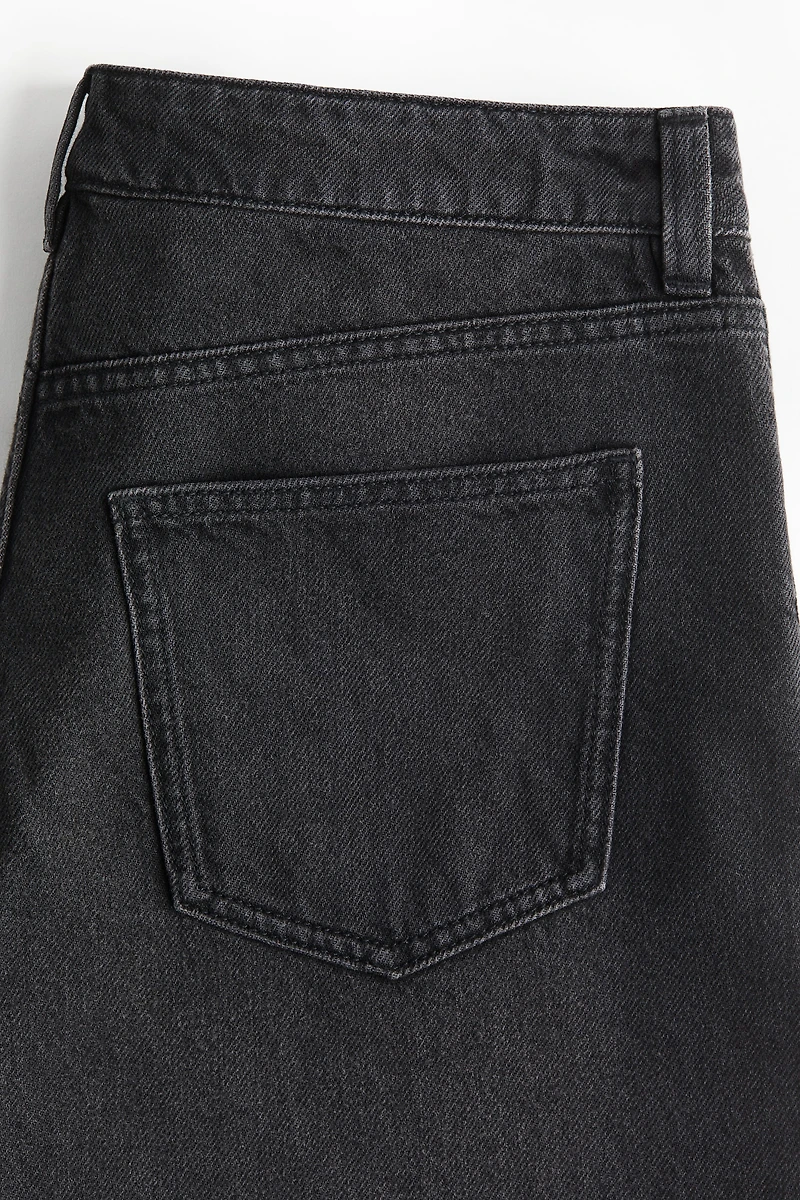 Barrel Regular Cropped Jeans