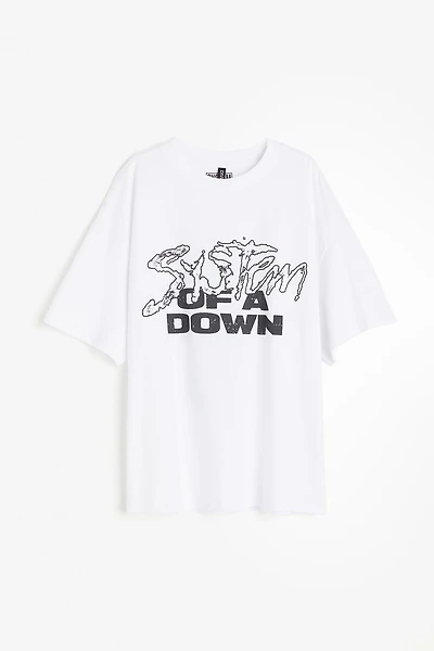 T-shirt grande taille imprimé