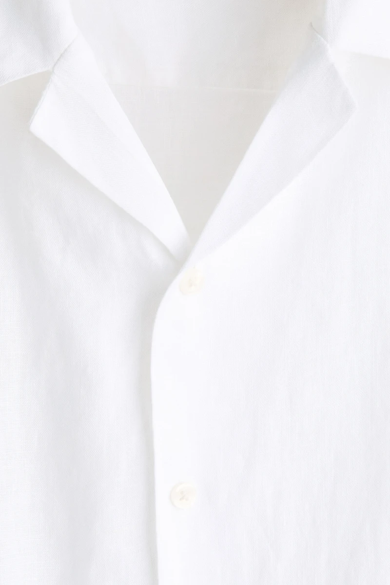 Relaxed-Fit Linen Resort Shirt