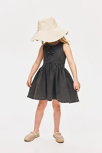 Denim-Look Dress