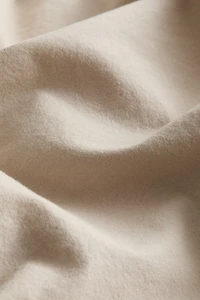 Taie d'oreiller en coton lavé