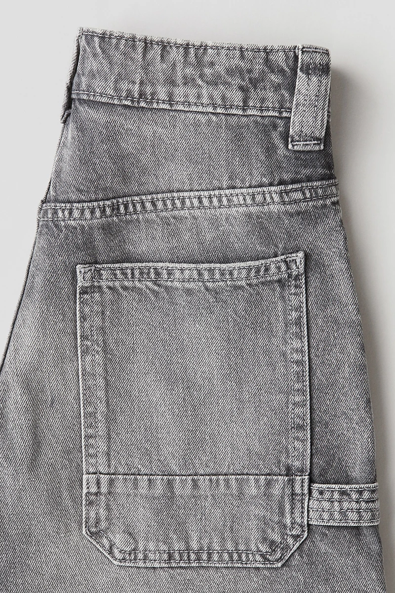 Short menuisier en denim