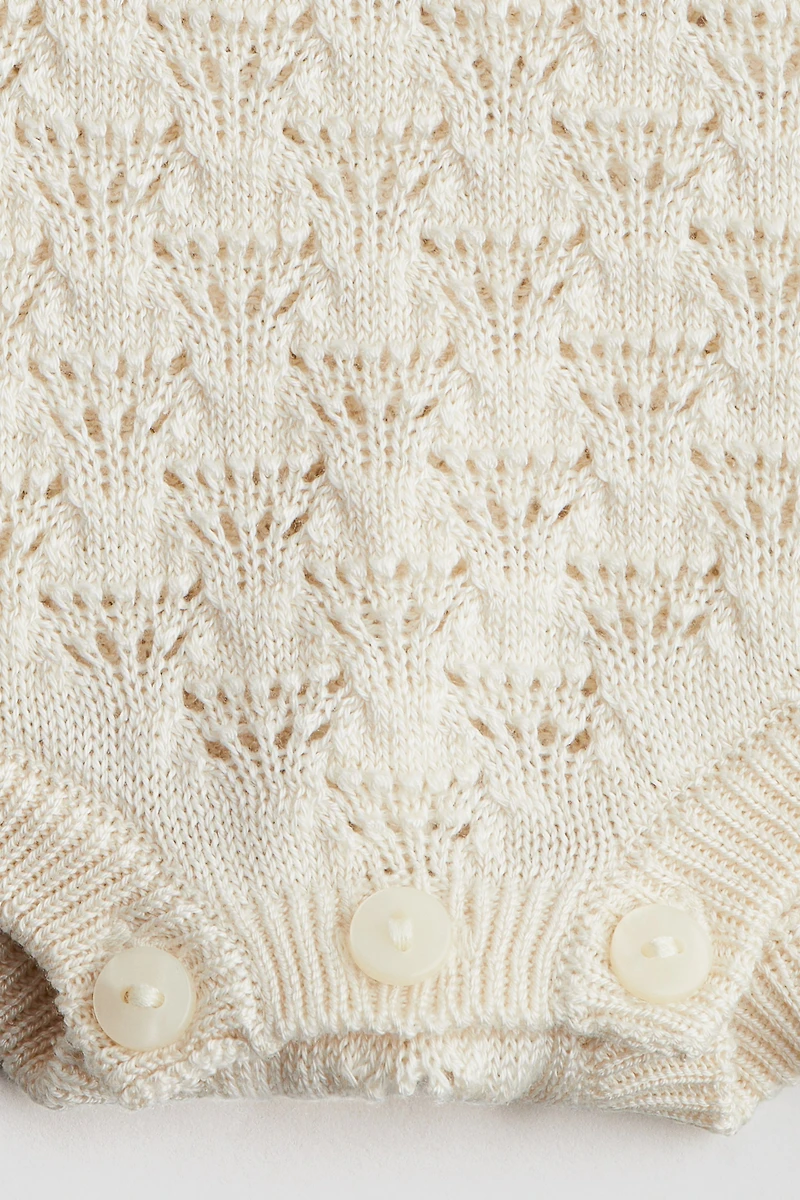 Silk-Blend Romper Suit