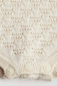 Silk-Blend Romper Suit