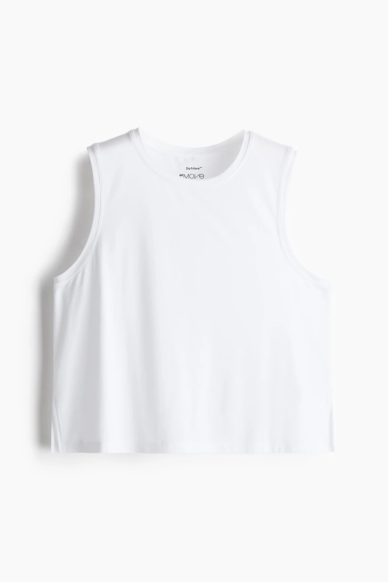 Boxy Sports Tank Top with DryMove™