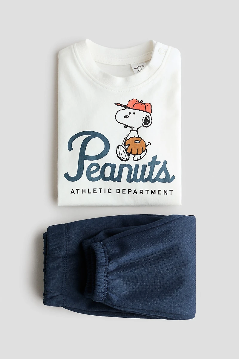 Ensemble 2 pièces T-shirt et pantalon jogging