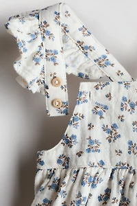 Printed Cotton Muslin Dress