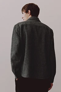 Regular Fit Felted Overshirt