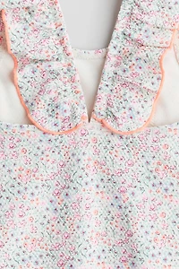 Ruffle-Trimmed Swimsuit