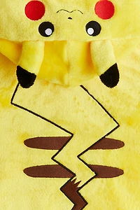 Chandail à capuchon en tissu peluche imprimé