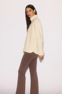 Regular-Fit Fleece Activewear Jacket