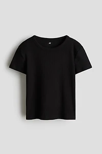 Ribbed Cotton Top