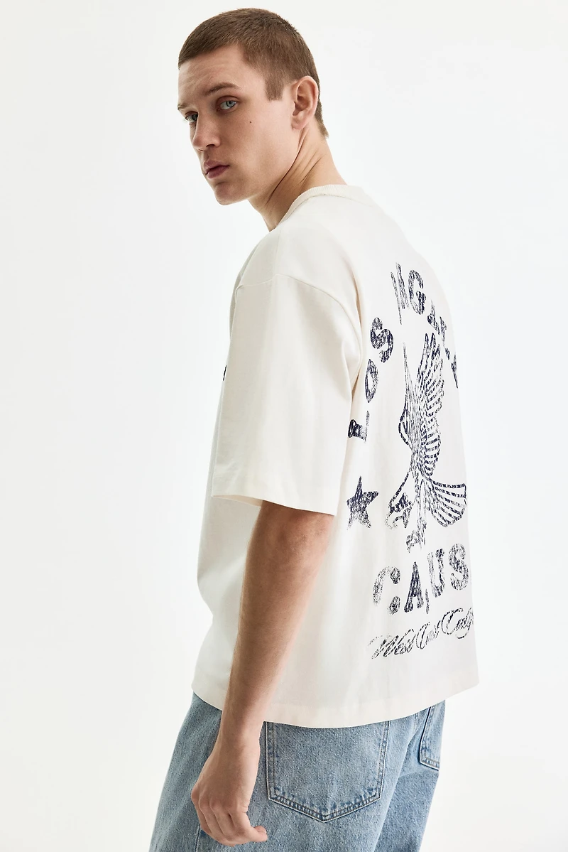 T-shirt imprimé ample