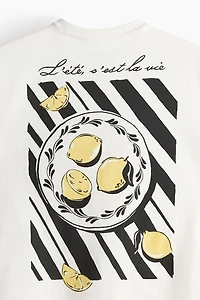 T-shirt avec appliqués