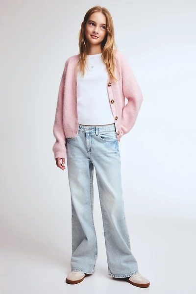 Baggy Fit Bootcut Jeans