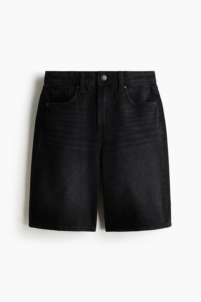 Denim Bermuda Shorts