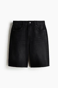 Denim Bermuda Shorts