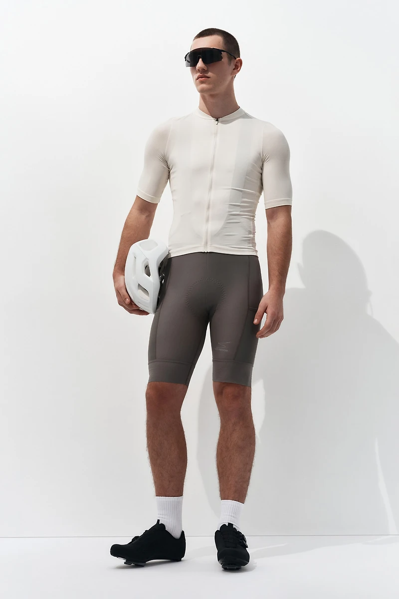 Mid-Length Cycling Bib Shorts with DryMove™