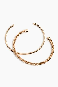 2-Pack Cuff Bracelets