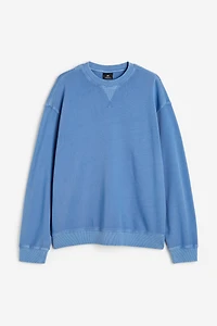Relaxed Fit Washed-look Sweatshirt