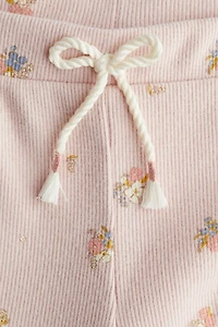 Ribbed Jersey Leggings