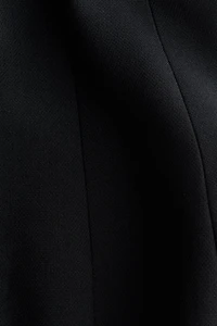 Wool-Blend Hourglass Blazer