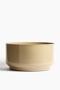 Cache-pot large en métal